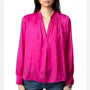 Elegant Pink Women's Top zadig&Voltaire